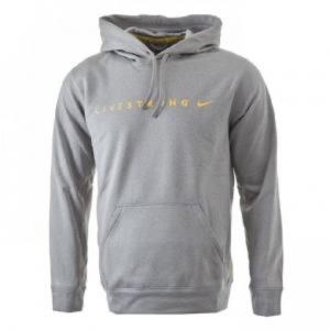 Nike Men’s Therma Fit Livestrong Hoodie Grey